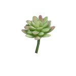 Sedum rubrotinctum artificial AOLUO en varilla de ajuste, verde-rojo, 16cm