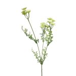 Rama de achillea artificial YISUAN, blanco, 50cm