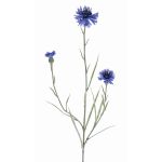 Rama de aciano artificial KELSIE, azul, 70cm, Ø4cm