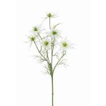 Comino negro artificial SEVIN, blanco-verde, 65cm, Ø6cm