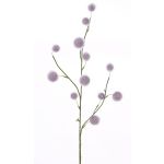 Ajo ornamental sintético EMRAH, violeta, 80cm, Ø2-4cm