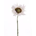 Girasol textil JANIKA crema, 60cm, Ø12cm