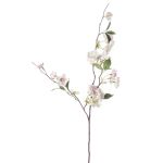 Rama de melocotón artificial CAMILLES, rosa-blanco, 80cm