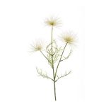 Flor artificial de crisantemo HARARE, crema, 65cm