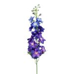 Delphinium artificial SETSUKO, azul oscuro, 95cm