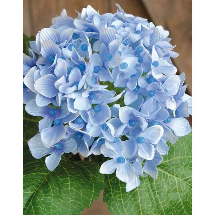 Hortensia artificial BRIANNA, azul claro, 45cm, Ø12cm