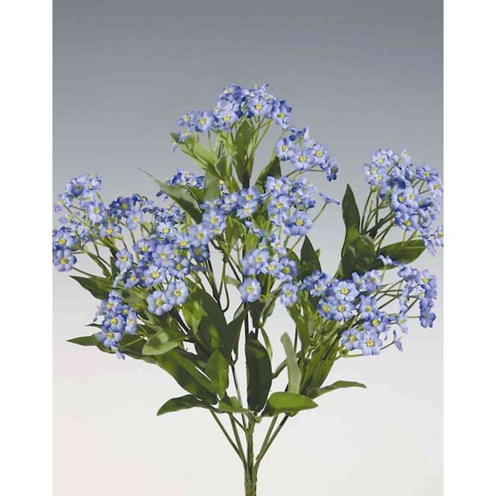 Flor falsa nomeolvides MARJA, azul claro, 30cm