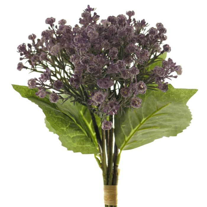 Ramo artificial de gypsophila CAILU, violeta, 30cm