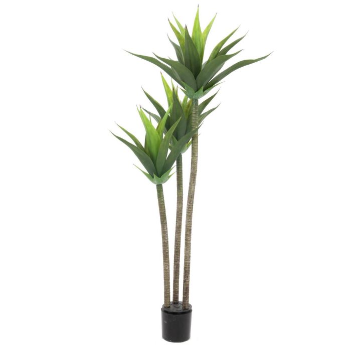 Palmera yuca de plástico KARLI para exterior, 125cm - Palmeras artificiales