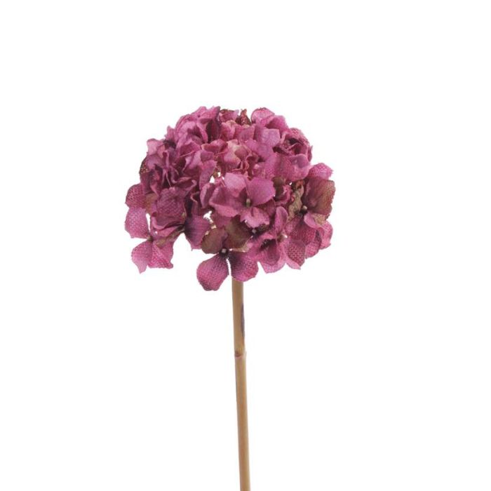 Hortensia artificial MAINA, violeta, 50cm, Ø15cm - Flores artificiales