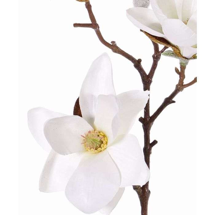 Flor sintética Magnolia SKYE, crema, 50cm, Ø4-12cm