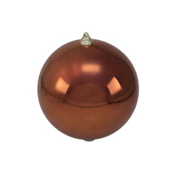 Bola de árbol de Navidad CANELA, cobre brillante, Ø20cm