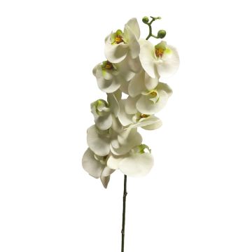 Rama artificial de orquídea Phalaenopsis SONGYA, blanca, 105cm