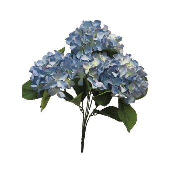 Hortensia artificial LINJIA en rama, azul, 45cm