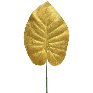 Hoja de filodendro artificial Scandens AOSHEN, amarillo, 70cm