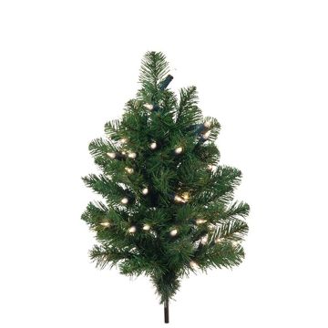 Árbol de Navidad decorativo DARKONO en varilla de ajuste, LED, 45cm