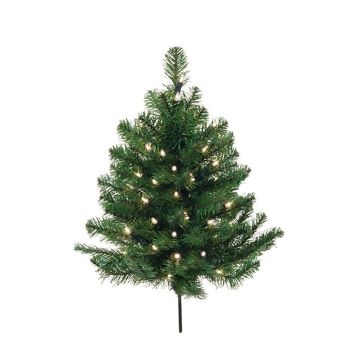 Árbol de Navidad decorativo DARKONO en varilla de ajuste, LED, 60cm