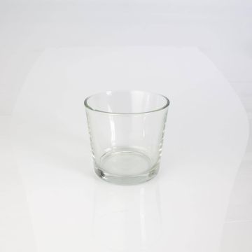 Maceta de cristal ALENA, transparente, 10,5cm, Ø11,5cm