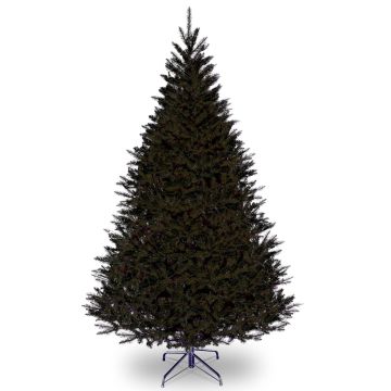 Árbol navideño sintético EDMONTON SPEED, negro, 230cm, Ø150cm