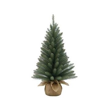 Mini árbol de Navidad artificial NUUK, azul, 90cm, Ø65cm