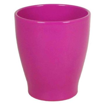 Macetero de cerámica para orquídeas MALAYER, fucsia, 15cm, Ø13,2cm