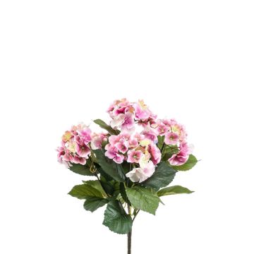 Hortensia artificial JONE en varilla, rosa, 40cm