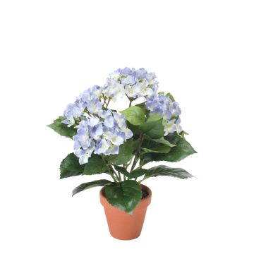 Hortensia artificial LAIDA en varilla, azul claro, 35cm