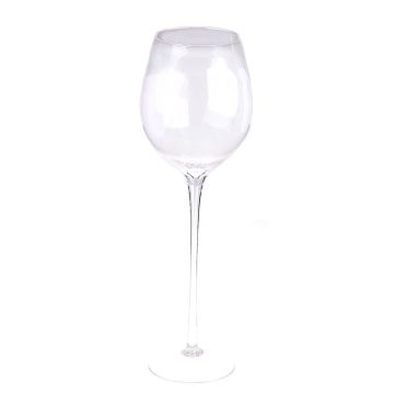 Copa de vino grande ROGER AIR con pie, transparente, 70cm, Ø23cm