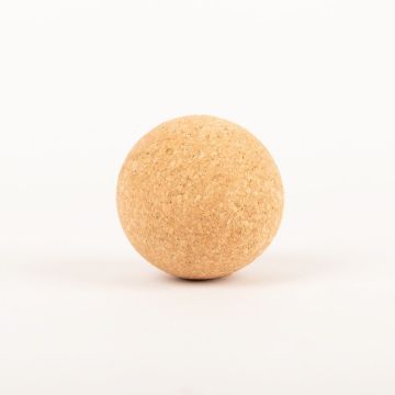 Pelota de corcho MEDORA de corcho prensado, natural, Ø3,5cm