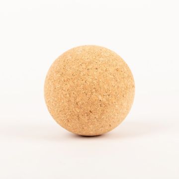 Pelota de corcho MEDORA de corcho prensado, natural, Ø5cm