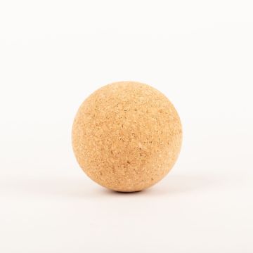 Pelota de corcho MEDORA de corcho prensado, natural, Ø4cm